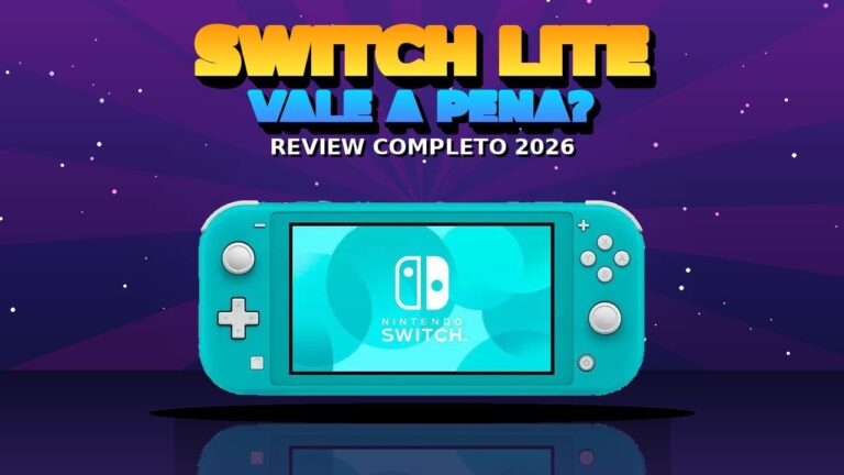 Nintendo Switch Lite Vale a Pena em 2026? Review Completo